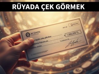 "Rüyada Çek Görmek"