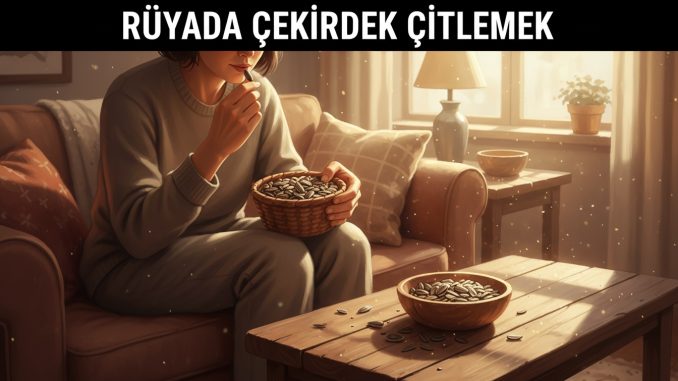 "Rüyada Çekirdek Çitlemek"