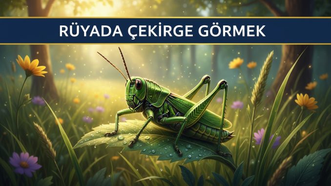 "Rüyada Çekirge Görmek"