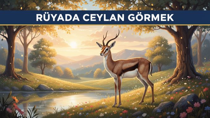 "Rüyada Ceylan Görmek"