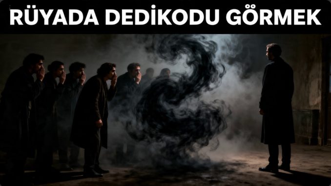 "Rüyada Dedikodu Görmek"