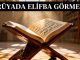 "Rüyada Elifba Görmek"