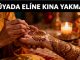 "Rüyada Eline Kına Yakmak"