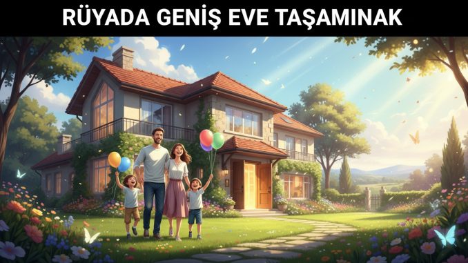 "Rüyada Geniş Eve Taşınmak"