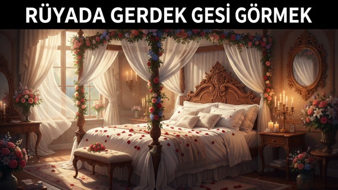 "Rüyada Gerdek Gecesi Görmek"