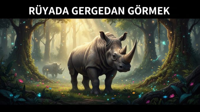 "Rüyada Gergedan Görmek"
