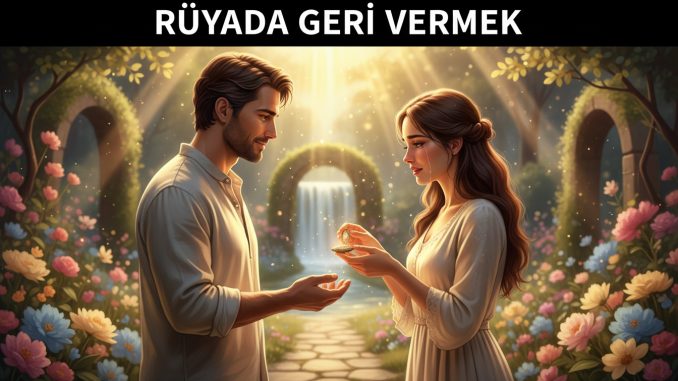 "Rüyada Geri Vermek"