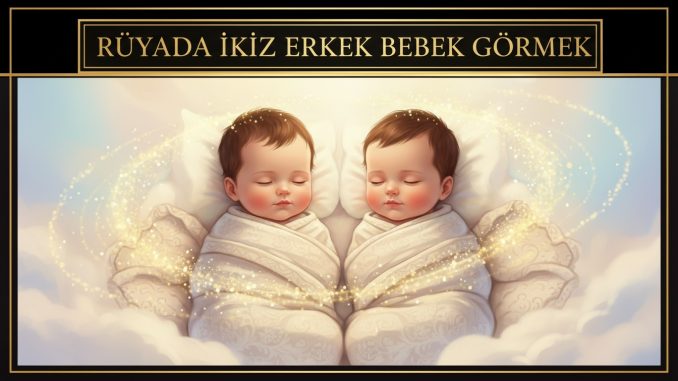 "Rüyada İkiz Erkek Bebek Görmek"