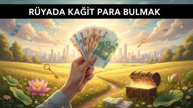 "Rüyada Kağıt Para Bulmak"