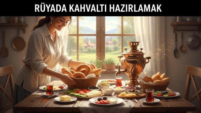 "Rüyada Kahvaltı Hazırlamak"