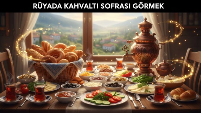 "Rüyada Kahvaltı Sofrası Görmek"