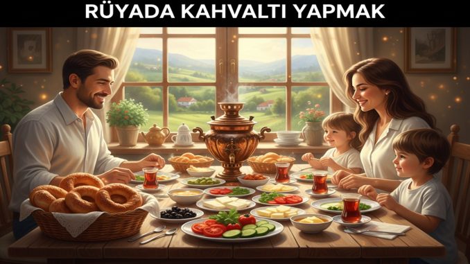 "Rüyada Kahvaltı Yapmak"