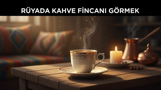 "Rüyada Kahve Fincanı Görmek"