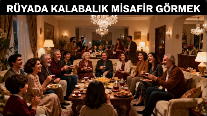 "Rüyada Kalabalık Misafir Görmek"