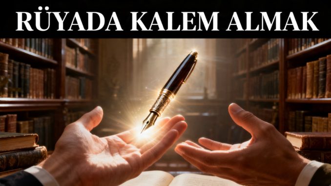 "Rüyada Kalem Almak"