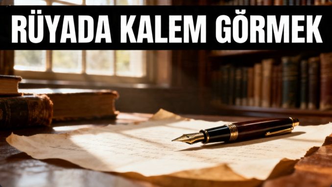 "Rüyada Kalem Görmek"