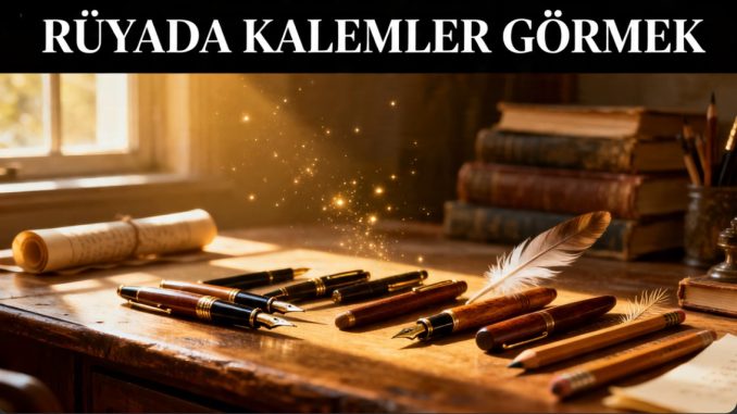 "Rüyada Kalemler Görmek"