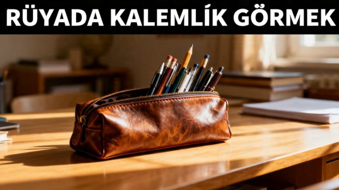 "Rüyada Kalemlik Görmek"