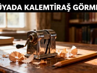 "Rüyada Kalemtıraş Görmek"