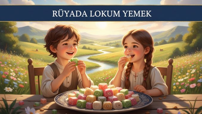 "Rüyada Lokum Yemek"