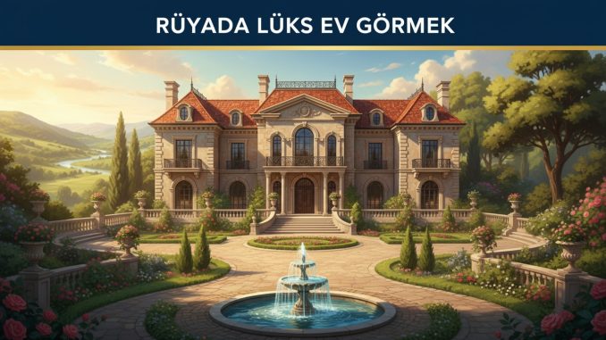 "Rüyada Lüks Ev Görmek"