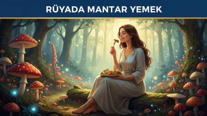 "Rüyada Mantar Yemek"