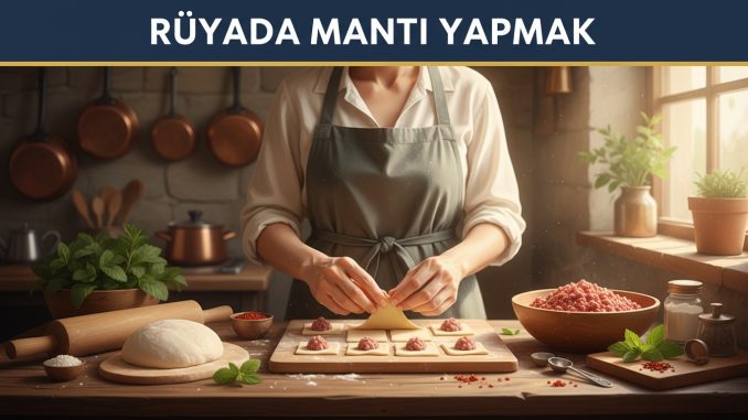 "Rüyada Mantı Yapmak"