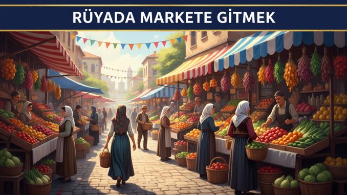 "Rüyada Markete Gitmek"