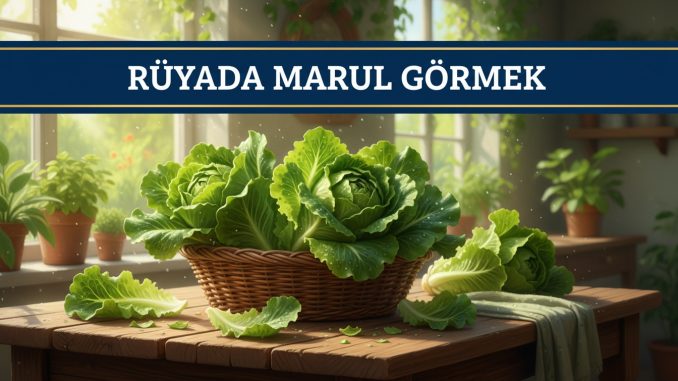 "Rüyada Marul Görmek"