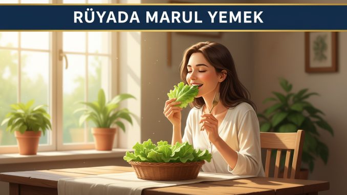 "Rüyada Marul Yemek"