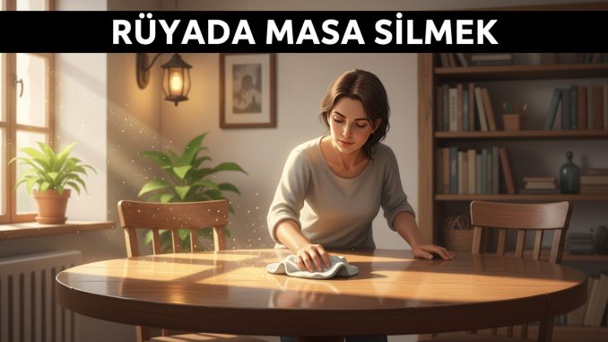 "Rüyada Masa Silmek"