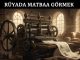 "Rüyada Matbaa Görmek"