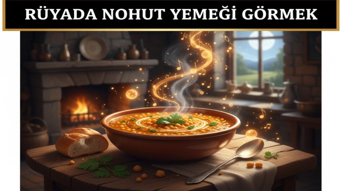 "Rüyada Nohut Yemeği Görmek"