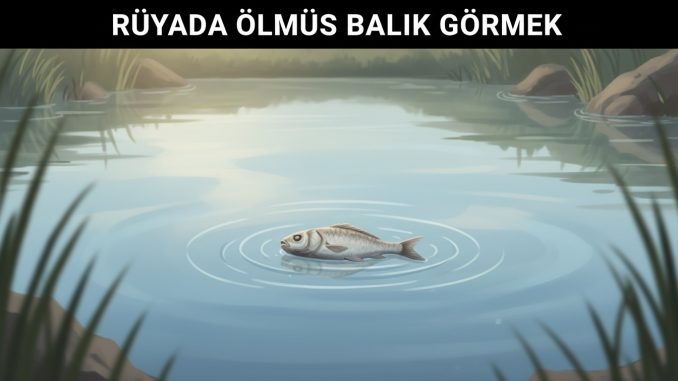 "Rüyada Ölmüş Balık Görmek"