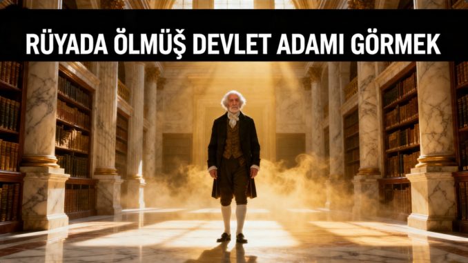 "Rüyada Ölmüş Devlet Adamı Görmek"
