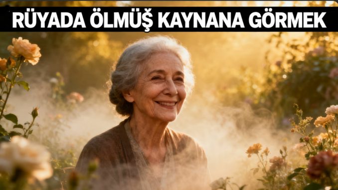 "Rüyada Ölmüş Kaynana Görmek"