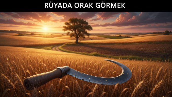 "Rüyada Orak Görmek"
