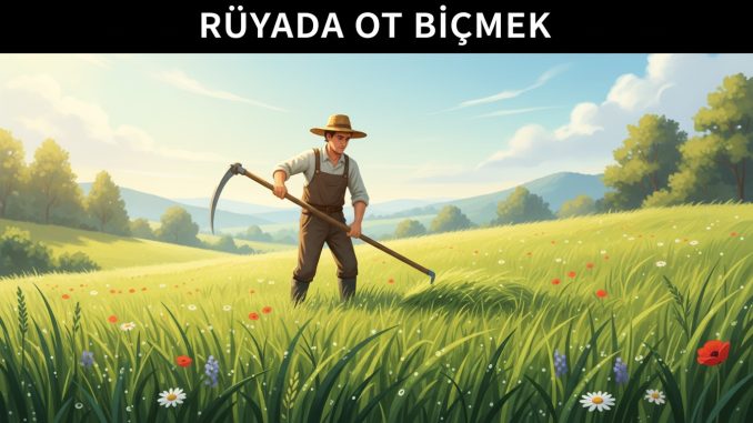 "Rüyada Ot Biçmek"