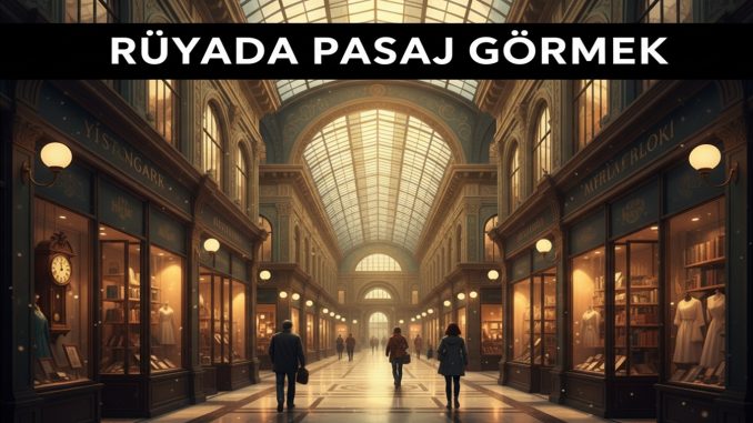 "Rüyada Pasaj Görmek"