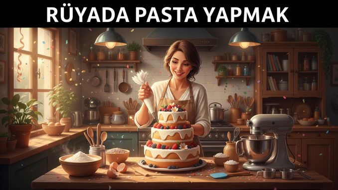 "Rüyada Pasta Yapmak"