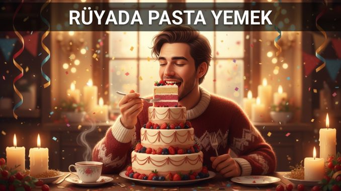 "Rüyada Pasta Yemek"