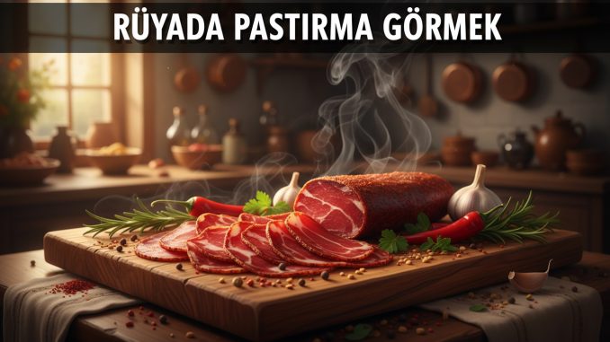 "Rüyada Pastırma Görmek"