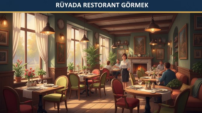 "Rüyada Restorant Görmek"