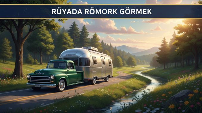 "Rüyada Römork Görmek"