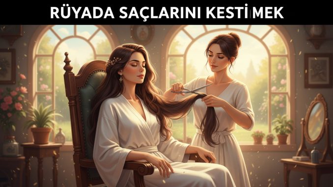 "Rüyada Saçlarını Kestirmek"