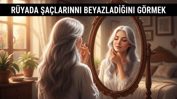 "Rüyada Saçlarının Beyazladığını Görmek"