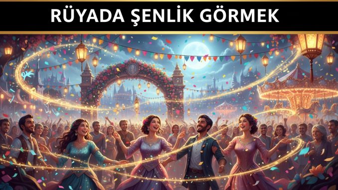 "Rüyada Şenlik Görmek"