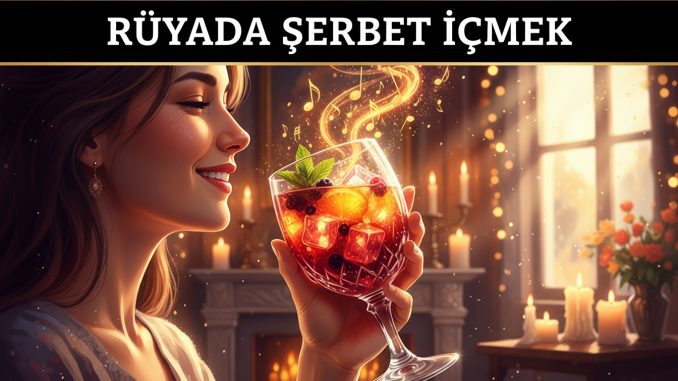 "Rüyada Şerbet İçmek"