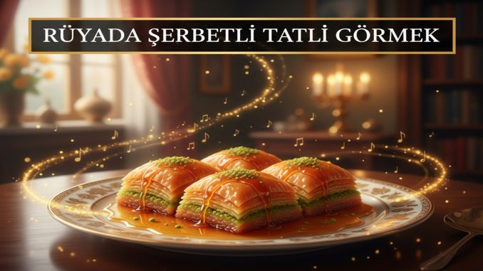 "Rüyada Şerbetli Tatlı Görmek"