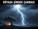 "Rüyada Şimşek Çakması"